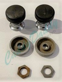 1937 Cadillac Radio Knob Set Used Free Shipping In The USA