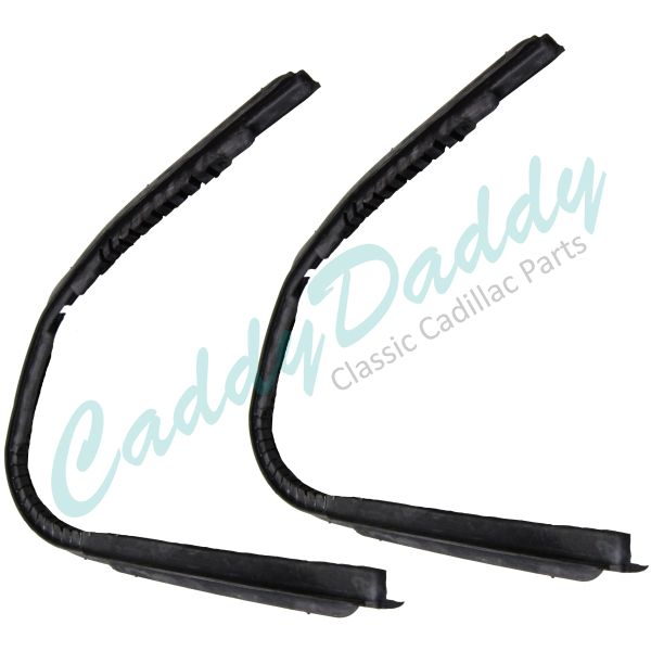 1938 1939 1940 Cadillac (See Details) Front Vent Window Rubber Weatherstrips 1 Pair REPRODUCTION Free Shipping In The USA 