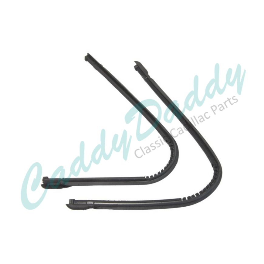 1940 1941 Cadillac LaSalle (See Details) Rear Door Vent Window Gaskets 1 Pair REPRODUCTION Free Shipping In The USA