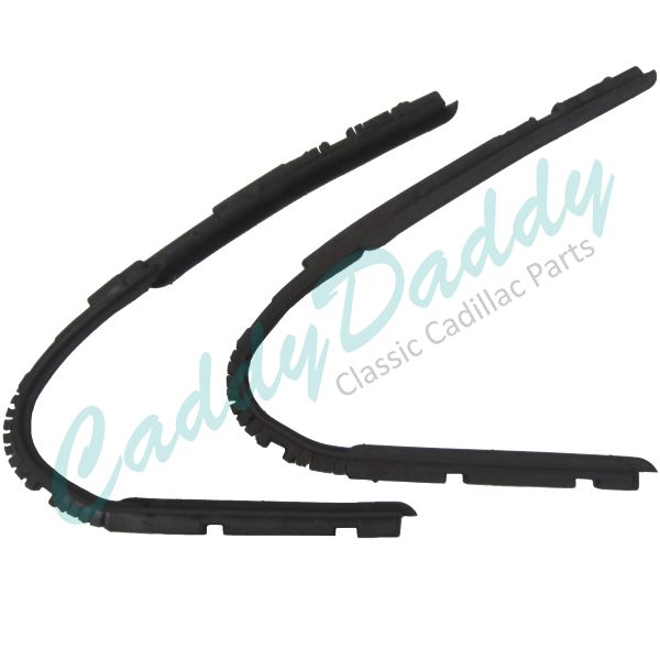 1938 1939 1940 1941 Cadillac Series 60 Special Front Vent Window Rubber Weatherstrips 1 Pair REPRODUCTION Free Shipping In The USA 