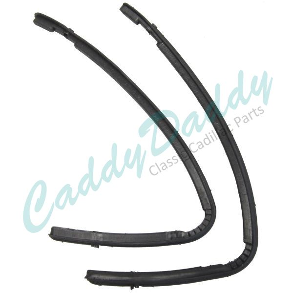 1936 1937 1938 1939 1940 Cadillac Series 75 Limousine, Series 80, And Series 90 4-Door Rear Vent Rubber Window Rubber Weatherstrips 1 Pair REPRODUCTION Free Shipping In The USA