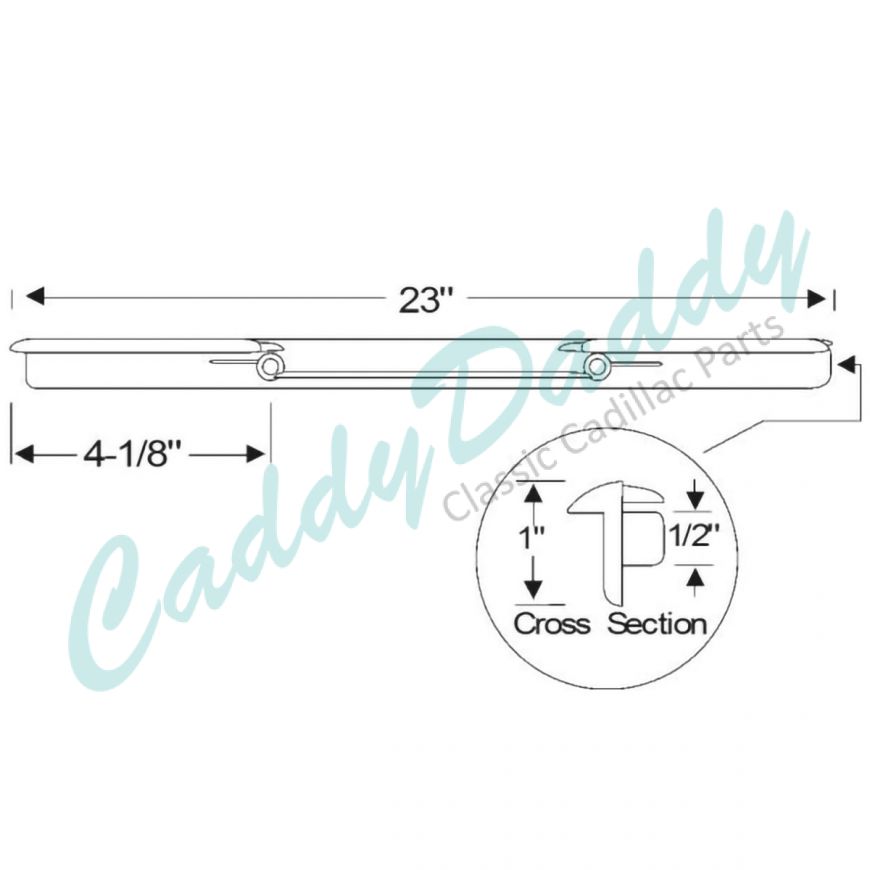 1936 1937 Cadillac Series 75 and Series 85 Rear Quarter Vent Rubber Weatherstrips 1 Pair REPRODUCTION Free Shipping In The USA