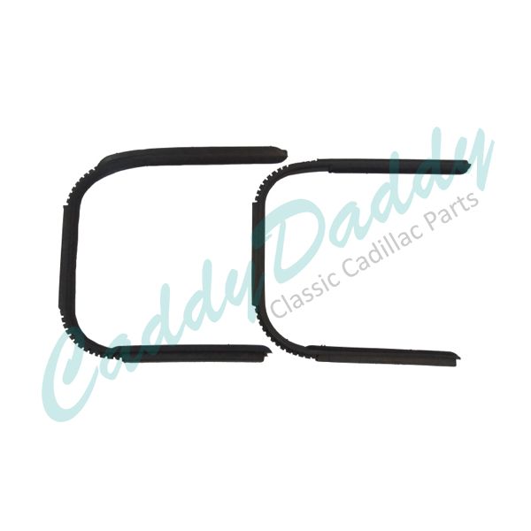 1934 1935 1936 1937 Cadillac (See Details) Front Vent Window Rubber Weatherstrips 1 Pair REPRODUCTION Free Shipping In The USA 