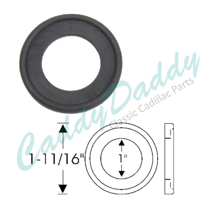 1941 1942 1946 1947 1948 1949 1950 1951 1952 1953 Cadillac (See Details) Antenna Rubber Mounting Pad REPRODUCTION