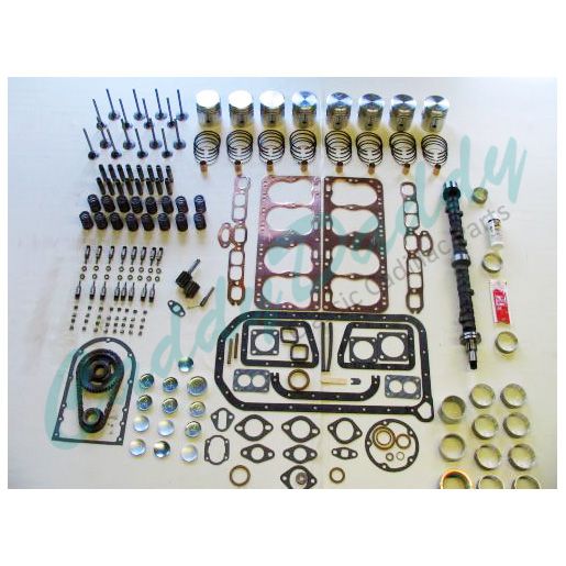 1937 1938 1939 1940 1941 1942 1946 1947 1948 Cadillac 346 Engine Deluxe Rebuild Kit REPRODUCTION Free Shipping In The USA