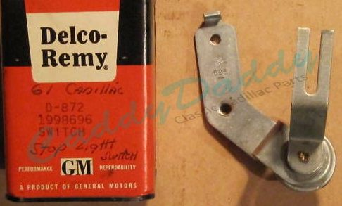 1959 1960 All & 1961 Series 75 & CC Only Cadillac Cruise Control Brake Light Switch NOS Free Shipping In The USA