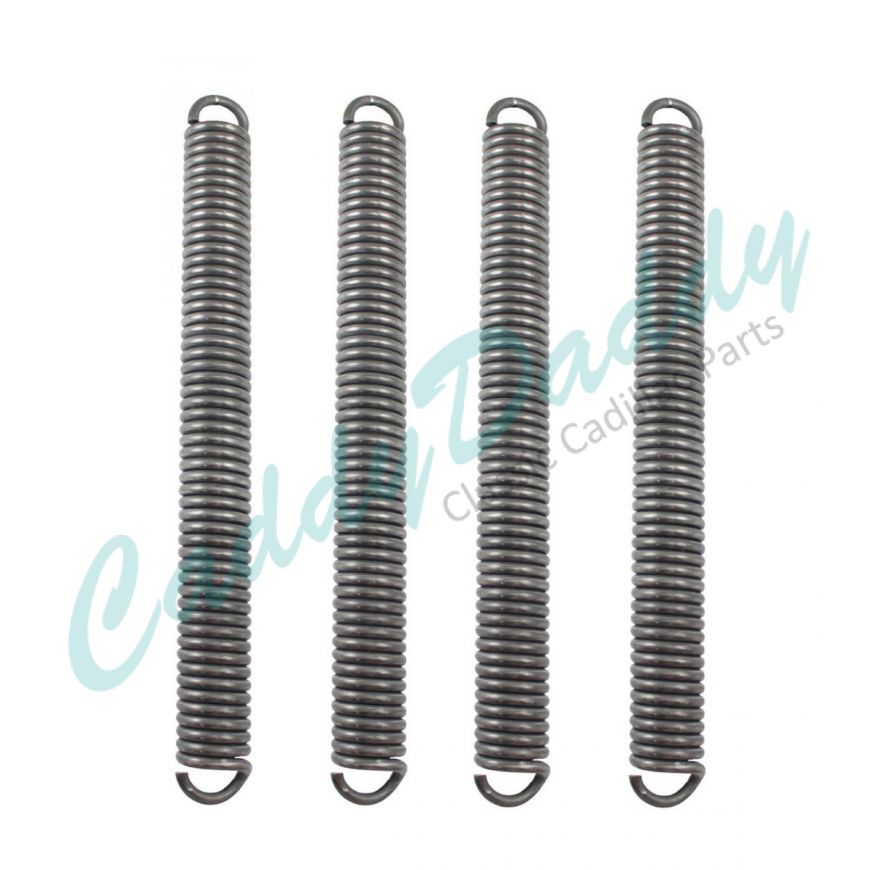 1941 Cadillac (EXCEPT Series 60 Special) Hood Springs Set (4 Pieces) REPRODUCTION Free Shipping In The USA 