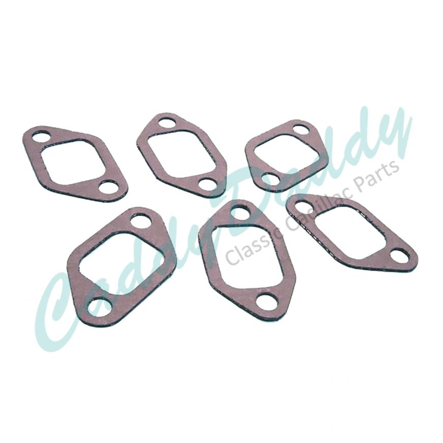 1949 1950 1951 Cadillac 331 Engine Exhaust Manifold Gasket Set (6 Pieces) REPRODUCTION Free Shipping In The USA