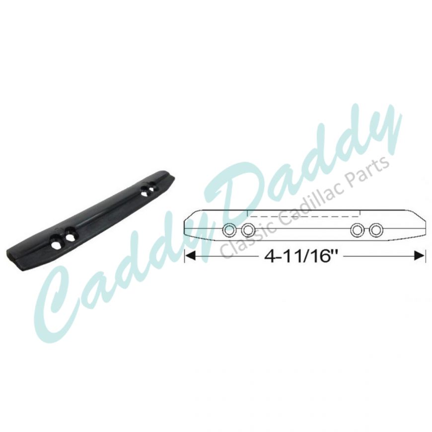 1961 1962 1963 Cadillac Outer Sweep Plastic Guide REPRODUCTION