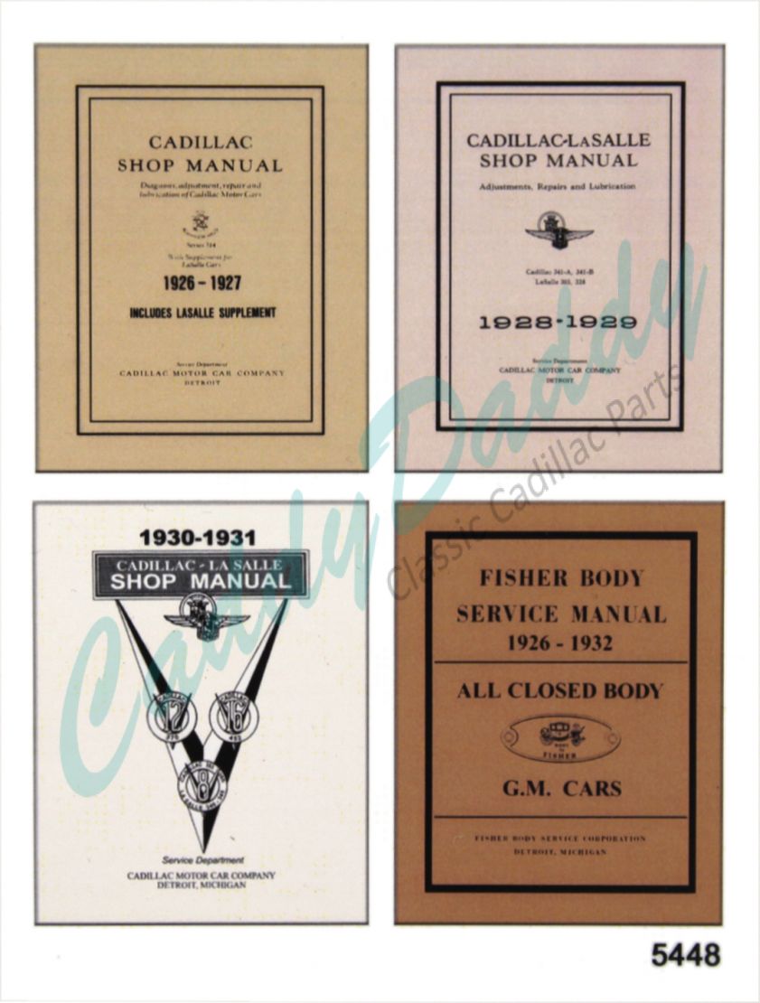 1926 1927 1928 1929 1930 1931 Cadillac All Models Service Manual CD REPRODUCTION Free Shipping In The USA