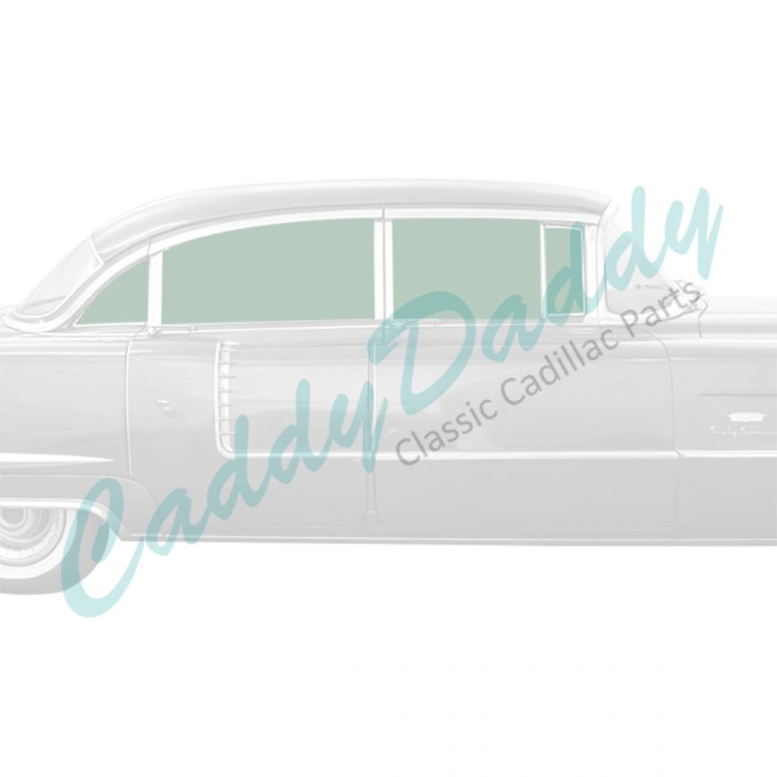 1955 1956 Cadillac Fleetwood Series 60 Special Glass Set (8 Pieces) REPRODUCTION Free Shipping In The USA