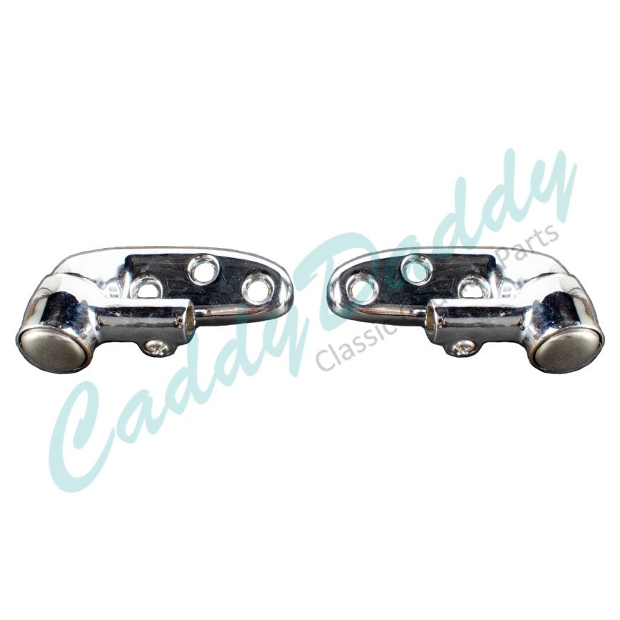 1957 1958 1959 1960 Cadillac Convertible Sun Visor Brackets 1 Pair REPRODUCTION Free Shipping In The USA