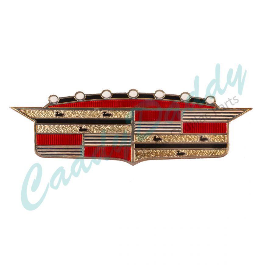 1957 Cadillac Trunk Crest REPRODUCTION Free Shipping In The USA