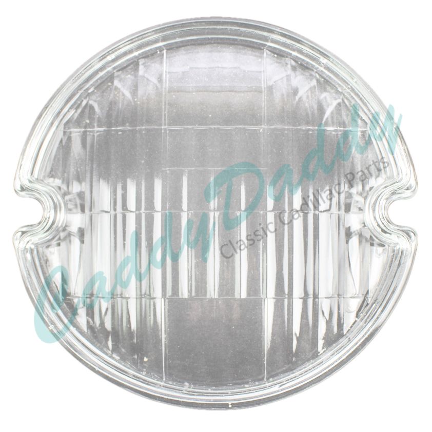 1957 Cadillac Glass Fog Light Lens REPRODUCTION Free Shipping In The USA