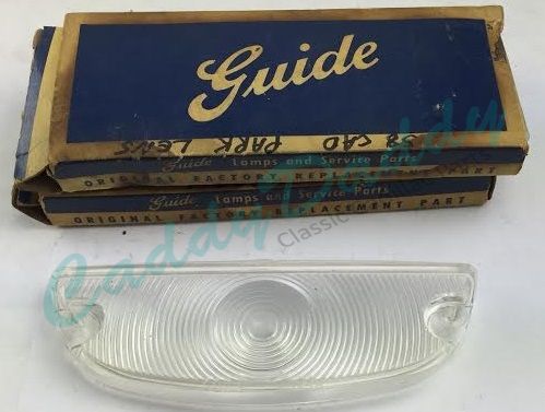 1958 Cadillac Parking Lens NOS Free Shipping In The USA