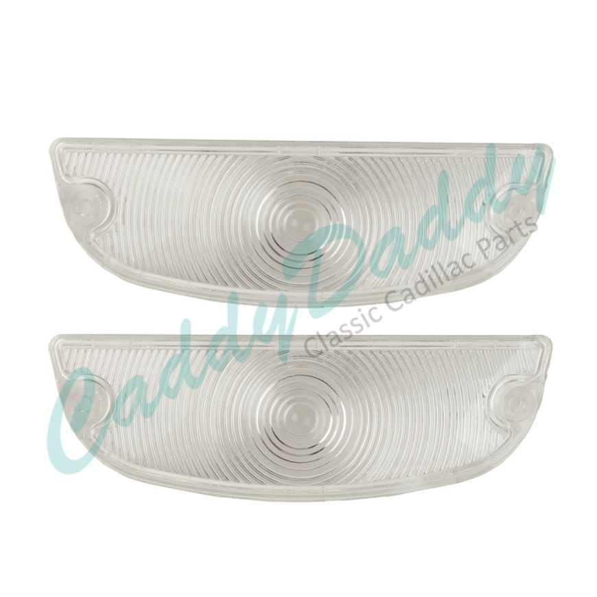 1958 Cadillac (See Details) Parking Lens 1 Pair REPRODUCTION Free Shipping In The USA