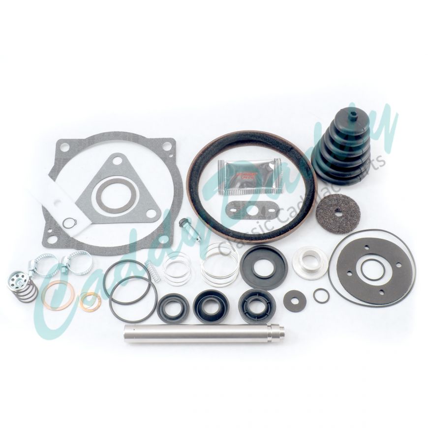 1958 Cadillac Delco Moraine 5.25 Inch Brake Booster and Master Cylinder Repair Kit (32 Pieces) REPRODUCTION Free Shipping In The USA
