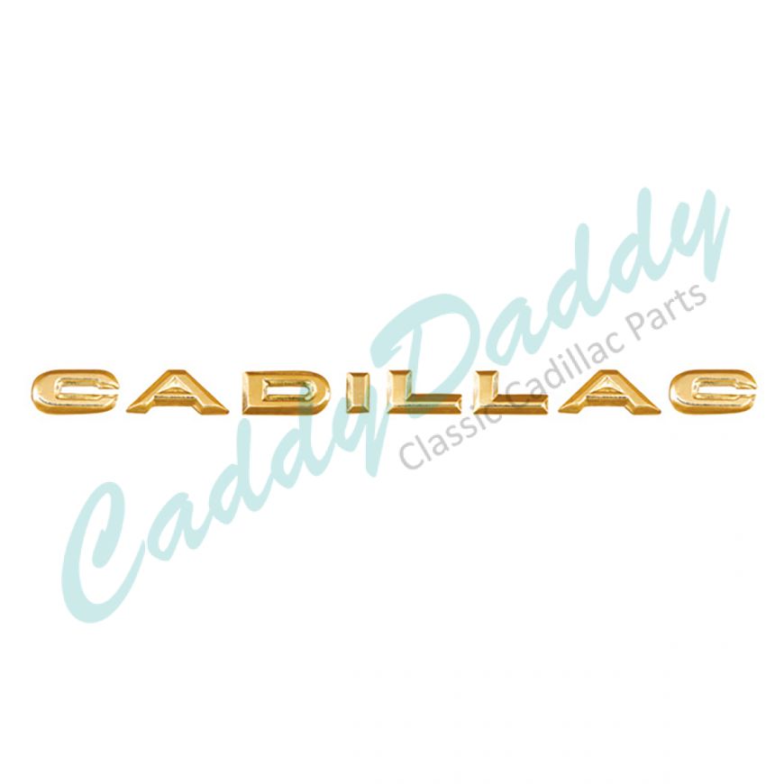 1958 Cadillac Tail Fin Letters Set REPRODUCTION Free Shipping In The USA