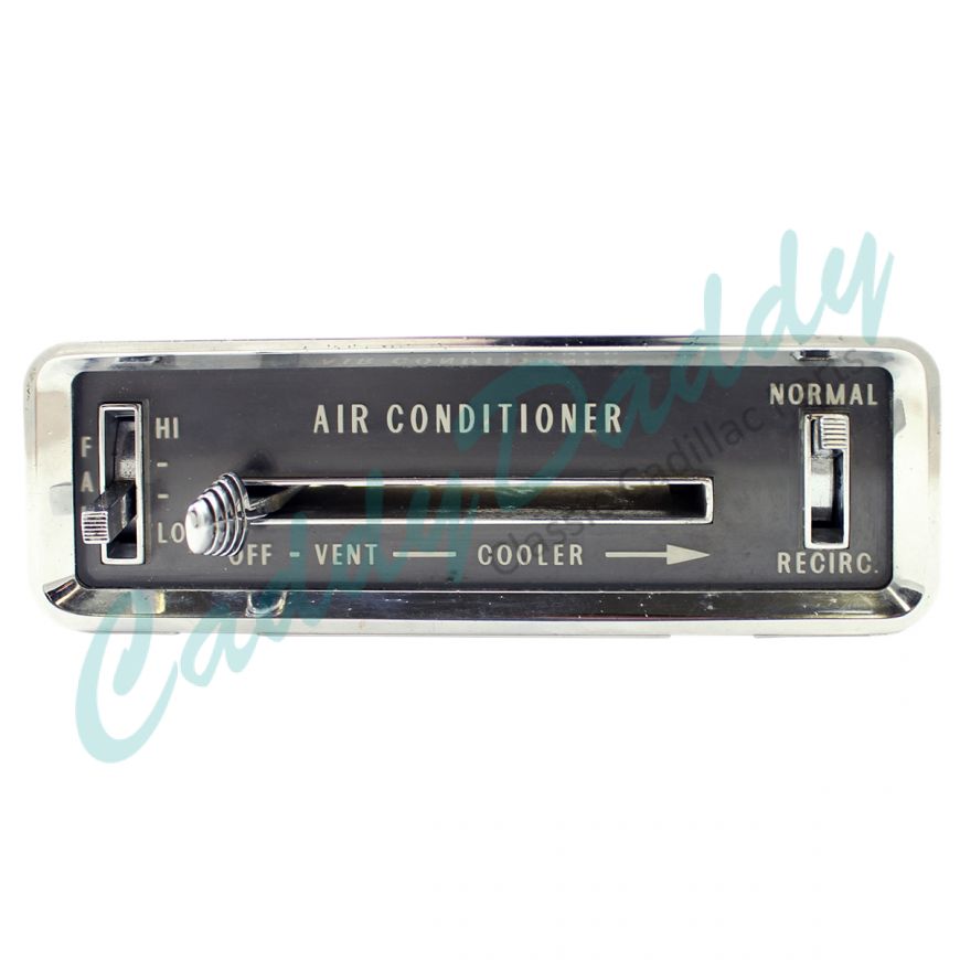 1959 1960 1961 Cadillac (See Details) Air Conditioning Climate Control Head Dash Unit REFURBISHED Free Shipping In The USA