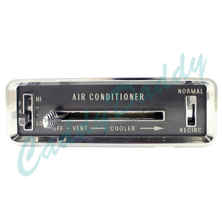 1959 1960 1961 Cadillac (See Details) Air Conditioning Climate Control Head Dash Unit REFURBISHED Free Shipping In The USA