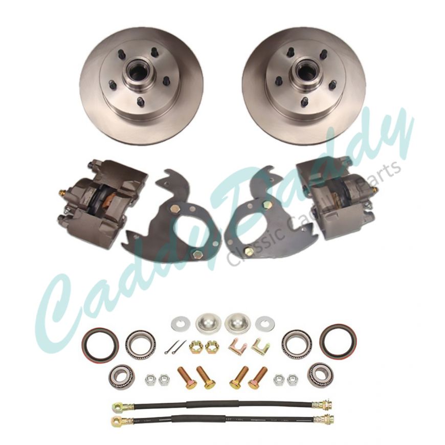 1961 1962 1963 1964 1965 1966 1967 1968 Cadillac (See Details) Basic Rotor Front Disc Brake Conversion Kit NEW