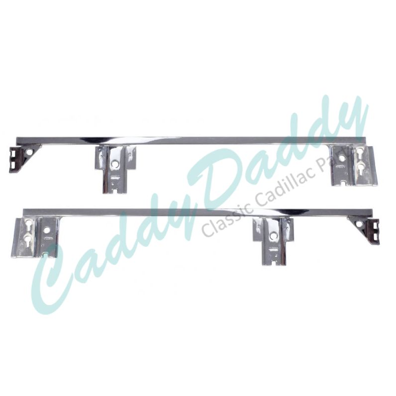 1959 1960 Cadillac 2-Door Lower Window Channels 1 Pair REPRODUCTION Free Shipping In The USA