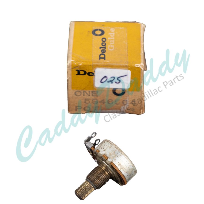 1955 1956 1957 1958 Cadillac Autronic Amplifier Potentiometer A.C. Circuit NOS Free Shipping In The USA