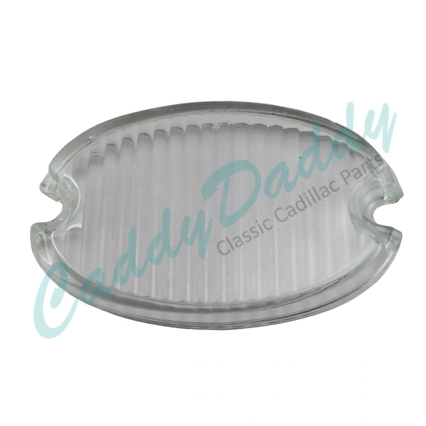 1959 Cadillac Left Driver Side Glass Fog and Turn Signal Light Lens REPRODUCTION Free Shipping In The USA