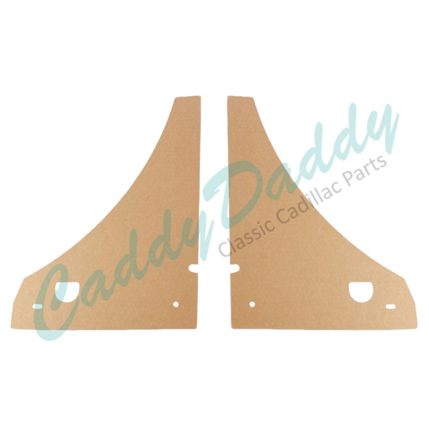 1959 1960 Cadillac 4-Door 6-Window Rear Quarter Boards 1 Pair REPRODUCTION Free Shipping In The USA