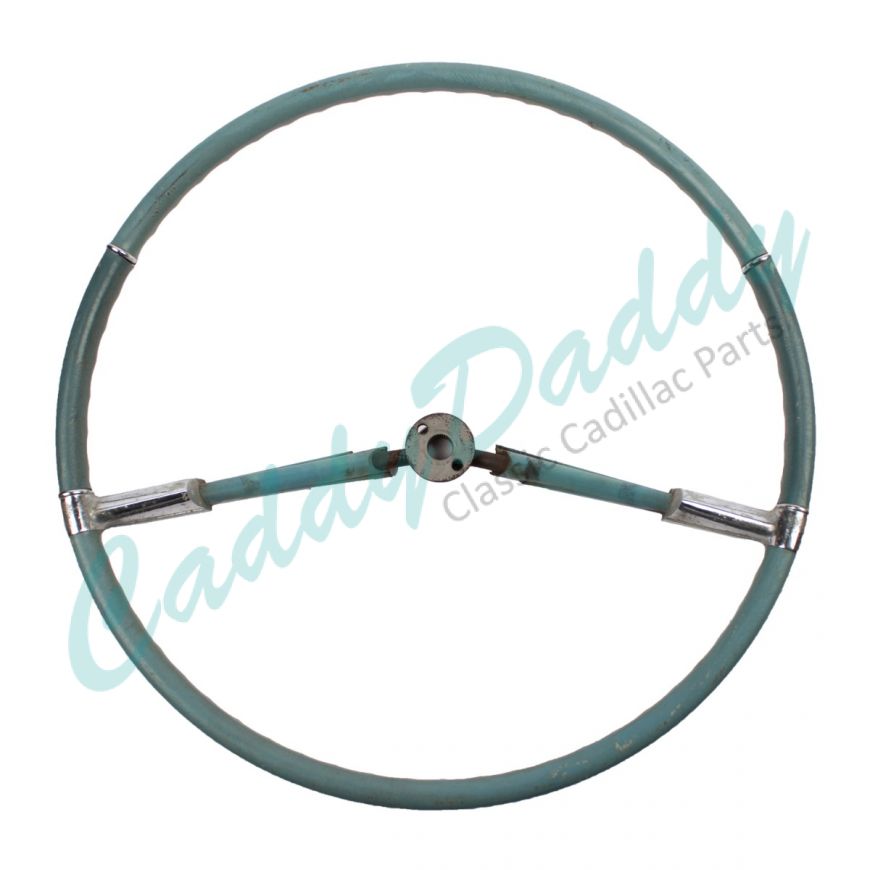 1959 1960 Cadillac Steering Wheel Two-Tone Blue USED Free Shipping In The USA