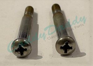 1970 Cadillac (Except Eldorado) Back-up lens Screws 1 Pair Used Free Shipping In The USA