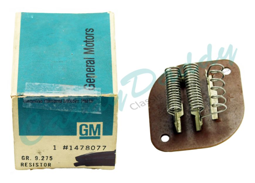 1959 1960 1961 1962 1963 1964 1965 Cadillac (See Details) Heater Fan Resistor NOS Free Shipping In The USA