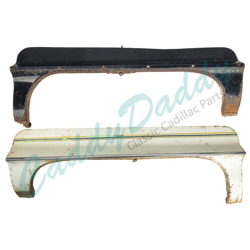 1961 1962 Cadillac (EXCEPT Series 75 Limousine and Commercial Chassis) Fender Skirts 1 Pair # 2 USED
