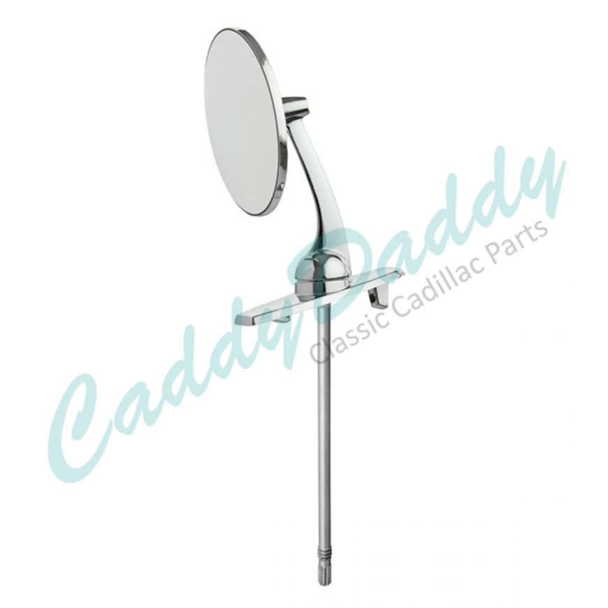 1961 1962 1963 1964 Cadillac (EXCEPT Series 75 Limousine and Commercial Chassis) Left Driver Side Exterior Rear View Mirror REPRODUCTION Free Shipping In The USA