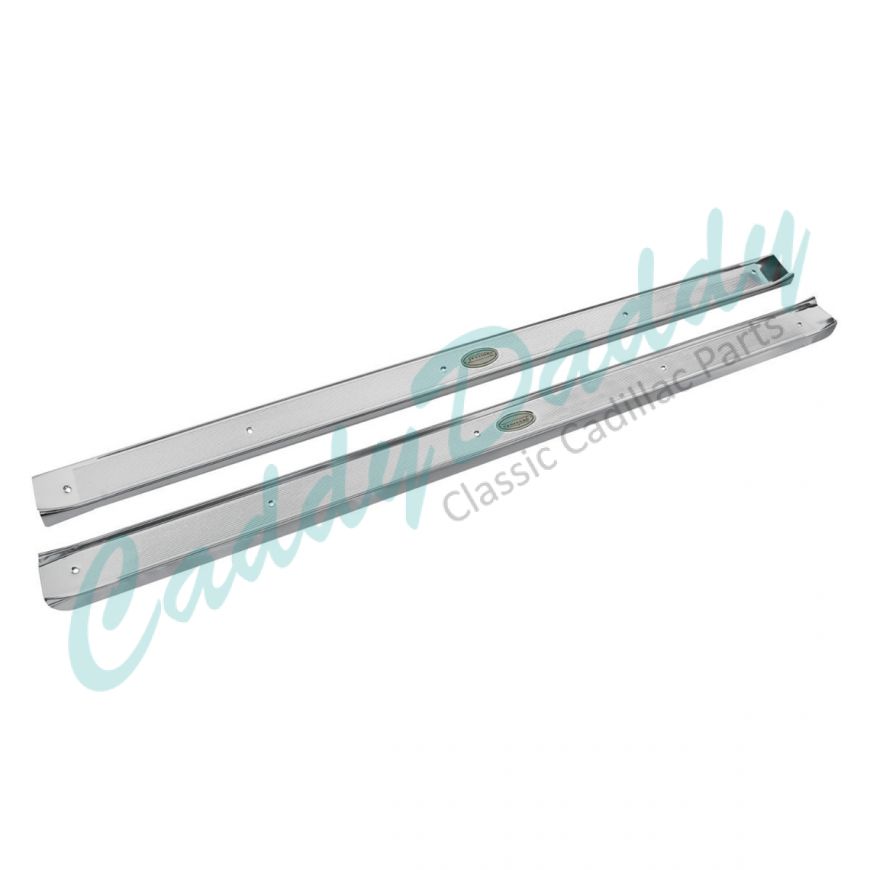 1961 1962 1963 1964 Cadillac 2-Door Models Door Sill Plates 1 Pair REPRODUCTION