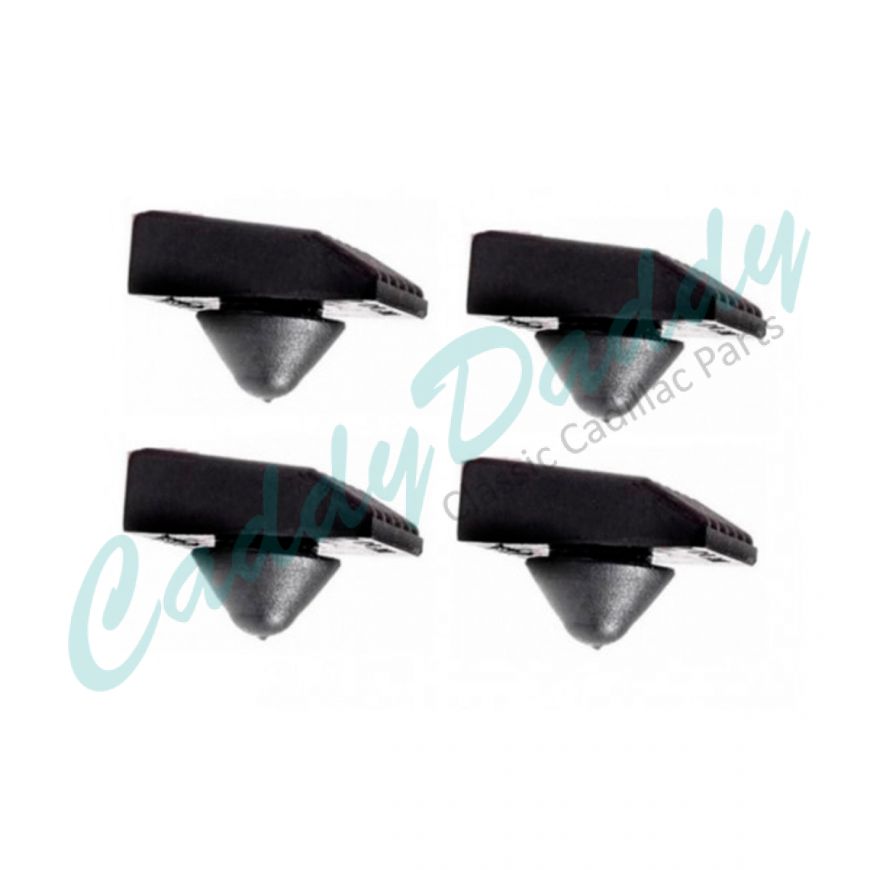 1961 1962 1963 1964 1965 Cadillac (See Details) Fender to Hood Bumpers Set (4 Pieces) REPRODUCTION Free Shipping In The USA