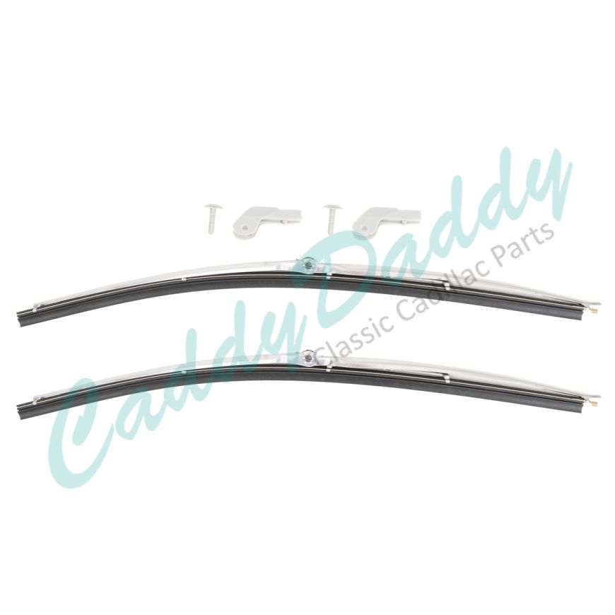 1961 1962 1963 1964 1965 1966 1967 1968 1969 Cadillac Wiper Blades 1 Pair REPRODUCTION Free Shipping In The USA  