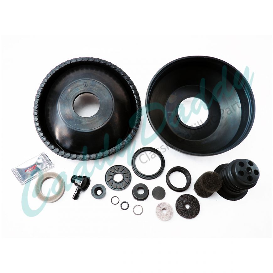 1977 1978 1979 Cadillac Delco Moraine Brake Booster 9 Inch Dual Diaphragm Repair Kit (17 Pieces) REPRODUCTION Free Shipping In The USA