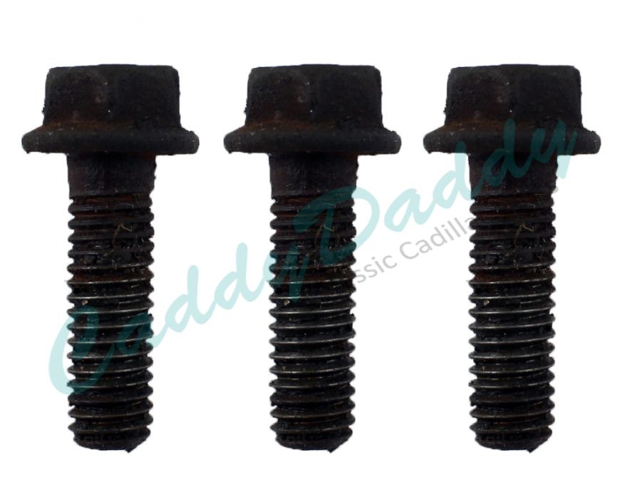 1963 1964 All Cadillac Models 1965 Series 75 Limousine ONLY Cadillac Oil Filter Assembly Mounting Adapter Bolt Set 3 Pieces USED Free Shipping (See Details)