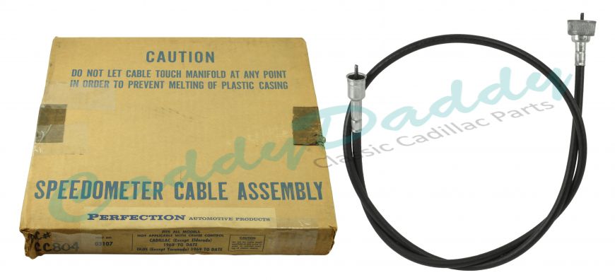 1972 Cadillac (See Details) Speedometer Drive Cable With Casing NOS Free Shipping In The USA