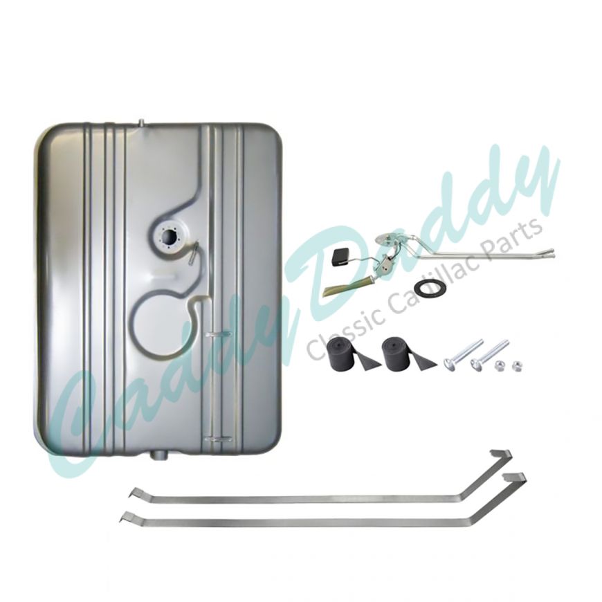 1965 1966 1967 1968 Cadillac (See Details) Gas Tank Kit With Sending Unit And Mounting Straps REPRODUCTION