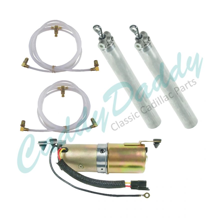 1965 1966 1967 1968 1969 1970 Cadillac Convertible Top Motor And Cylinder Kit (5 Pieces) REPRODUCTION Free Shipping In The USA