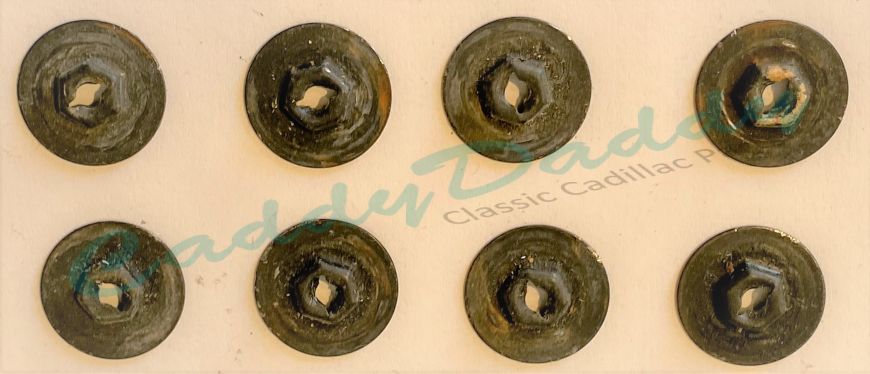 1965 1966 1967 1968 1969 1970 Cadillac (See Details) Front Fender Molding Fasteners Set (8 Pieces) USED Free Shipping In The USA
