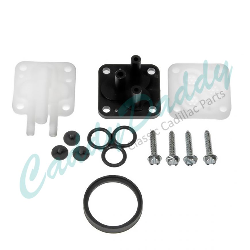 1959 1960 1961 1962 1963 1964 1965 1966 1967 1968 1969 1970 1971 1972 1973 1974 Cadillac Windshield Washer Pump Valve Repair Kit (9 Pieces) REPRODUCTION