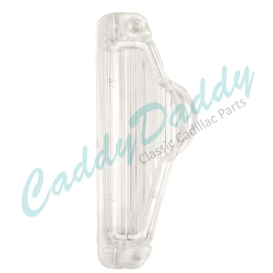 1966 Cadillac (EXCEPT Commercial Chassis) Right Passenger Side License Plate Lens REPRODUCTION Free Shipping In The USA