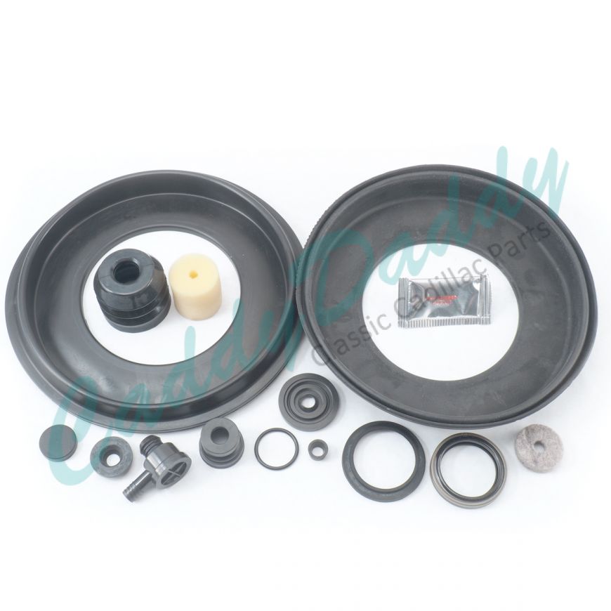 1967 1968 Cadillac Bendix Master-Vac 8.75 Inch Brake Booster Repair Kit (14 Pieces) REPRODUCTION Free Shipping In The USA