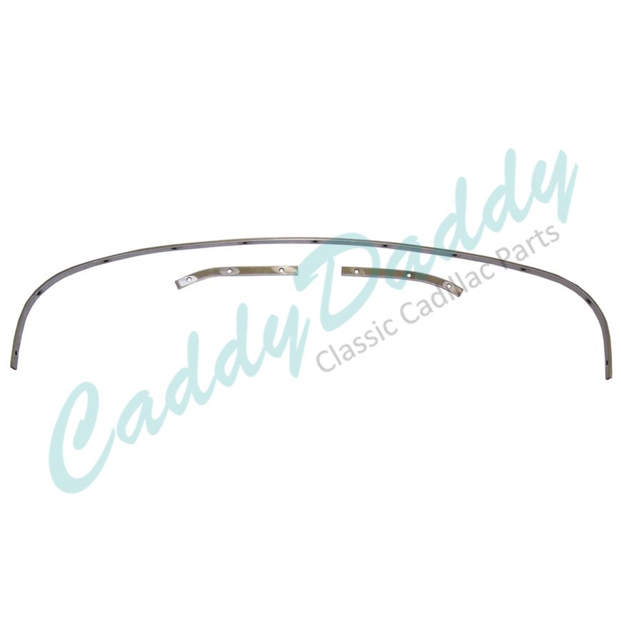 1967 1968 Cadillac Convertible Rear Tacking Rail Set [Ready To Ship] REPRODUCTION