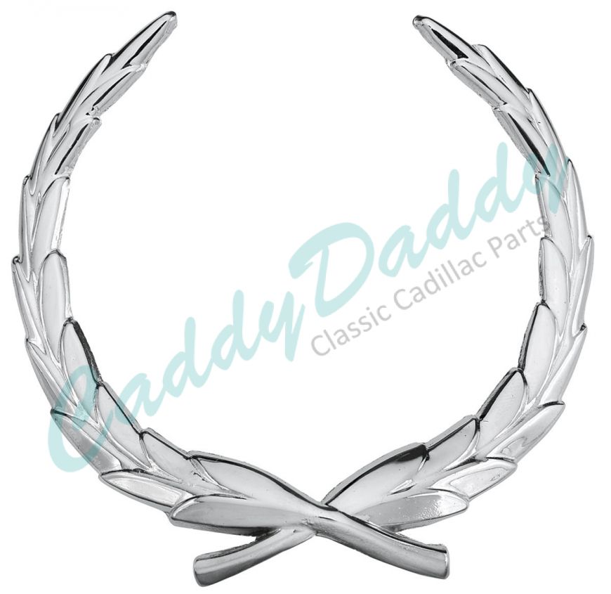 1967 1968 1969 1970 Cadillac Eldorado Hood Wreath REPRODUCTION Free Shipping In The USA 