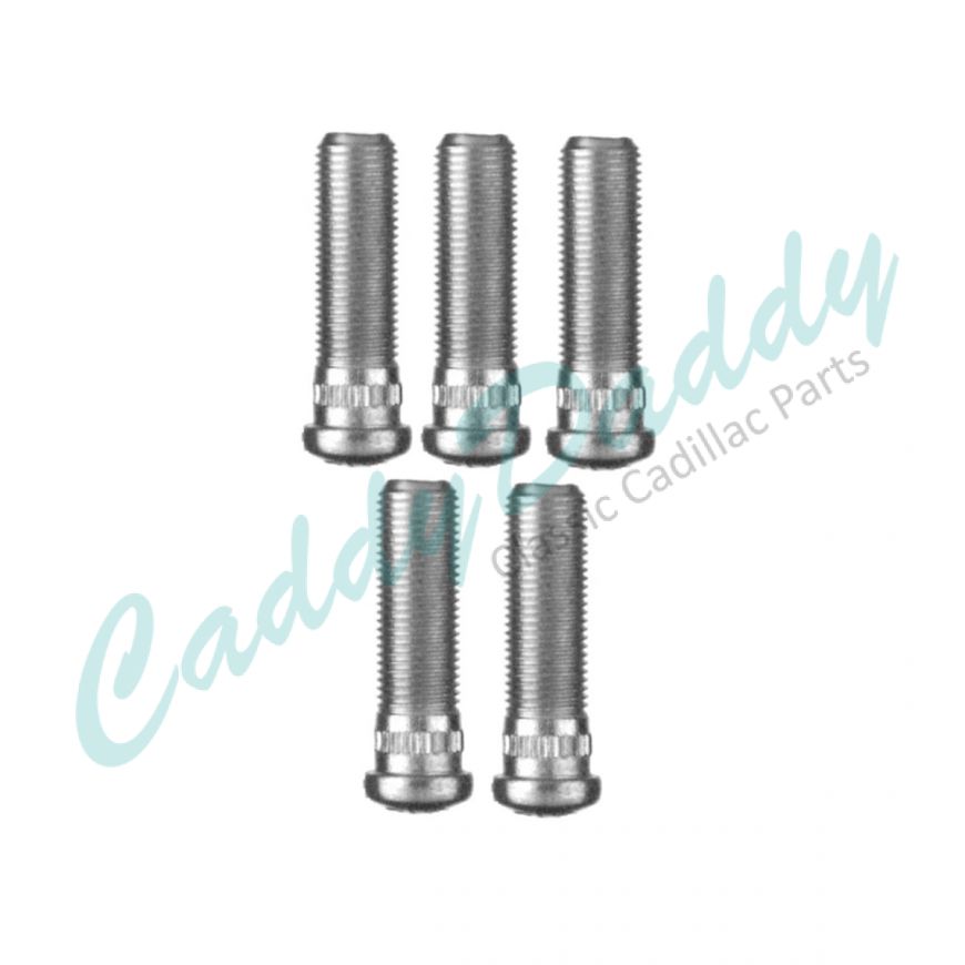 1967 1968 1969 1970 1971 1972 1973 1974 1975 1976 1977 1978 1979 Cadillac Eldorado Front and Rear Wheel Stud Bolt Set (5 Pieces) REPRODUCTION Free Shipping In The USA