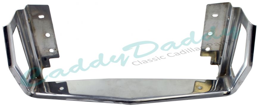 1967 Cadillac (EXCEPT Eldorado and Commercial Chassis) Rear Bumper License Plate Mounting Escutcheon USED Free Shipping In The USA
